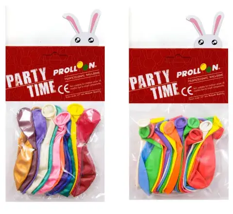 PARTY BALLOONS - RUBBER BALLOONS